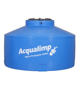 Caixa d'Água 1.000L em Polietileno Água Protegida Acqualimp