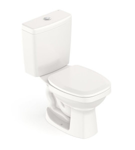 Kit Vaso Sanitário Com Caixa Acoplada E Assento Like Celite Pergamon Brilhante