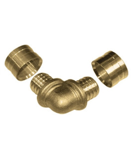 Cotovelo Pex Água 16x16mm Kit C/ 30 Unid. Emmeti