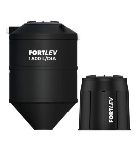 Kit Fossa Séptica 1.500l/dia E Leito De Secagem Fortlev