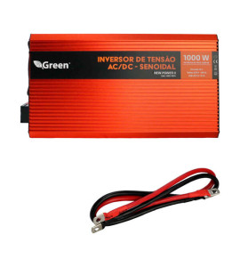 Inversor De Tensão Senoidal 1000w 12v P/ 220v Tomada C/ Usb