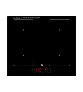 Cooktop 4 Bocas Indução Vidro Preto 220V DFY-IF7001FF HQ