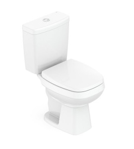 Kit Vaso Sanitário com Caixa Acoplada e Assento Soft Close Avant Incepa Branco Brilhante.