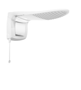 Chuveiro Eletrônico 220V 6800W Branco e Cromado Acqua Wave Lorenzetti