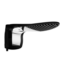 Chuveiro Eletrônico 220V 7800W Preto e Cromado Acqua Wave Lorenzetti