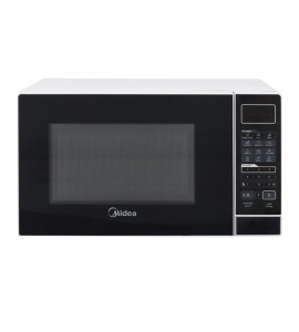 Micro-ondas 20L Branco e Preto 127V (110V) Minuto Fácil MRAS21 Midea