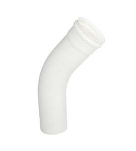 Curva 45° Longa PVC para Esgoto 150mm ou 6